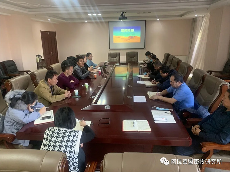 阿拉善盟畜牧研究所與江蘇每養(yǎng)科技有限公司召開深度合作座談會(huì)